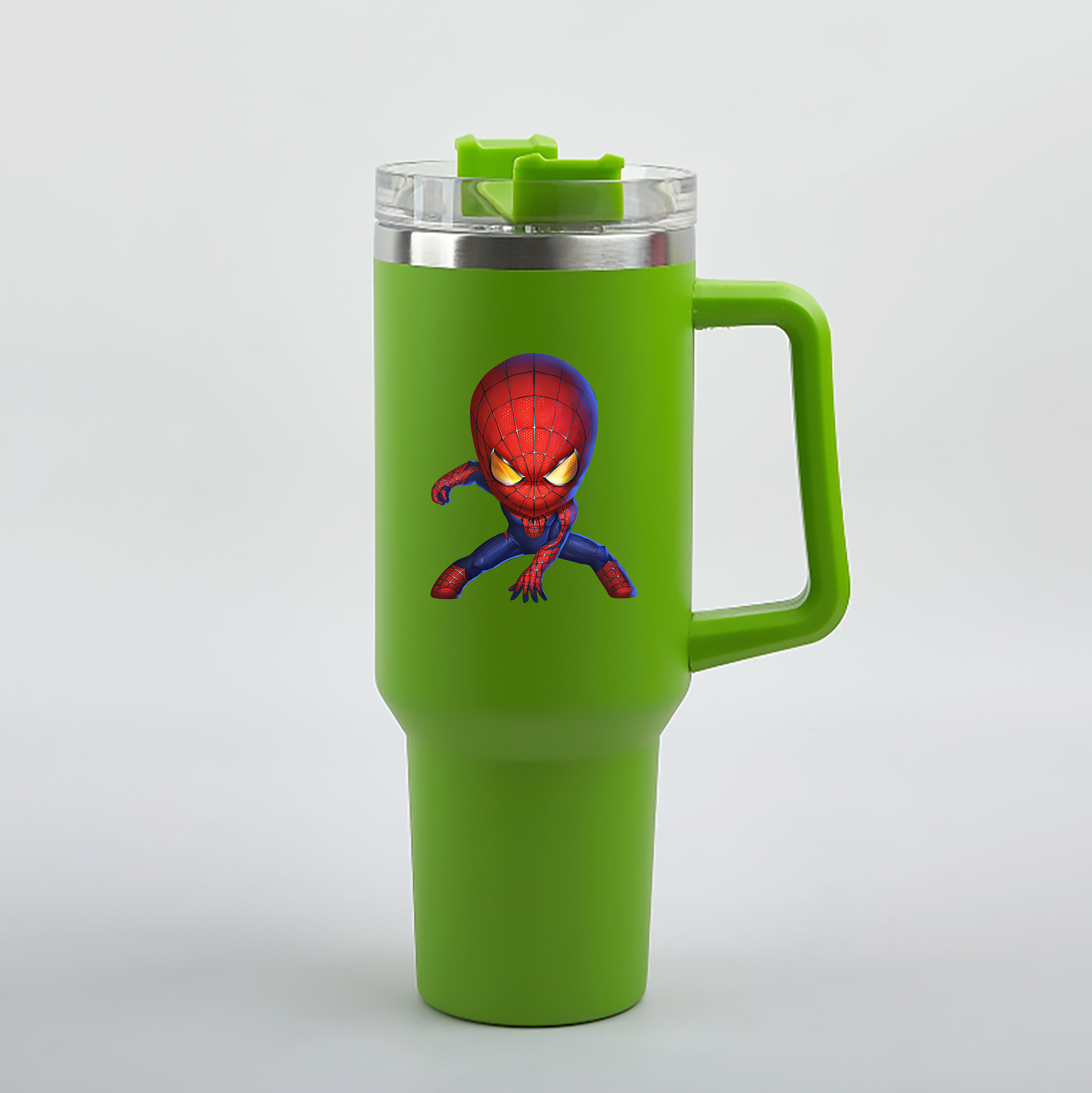 （画像用） Spider Man スパイダーマン 1200mL車用タンブラー（カラープリント）